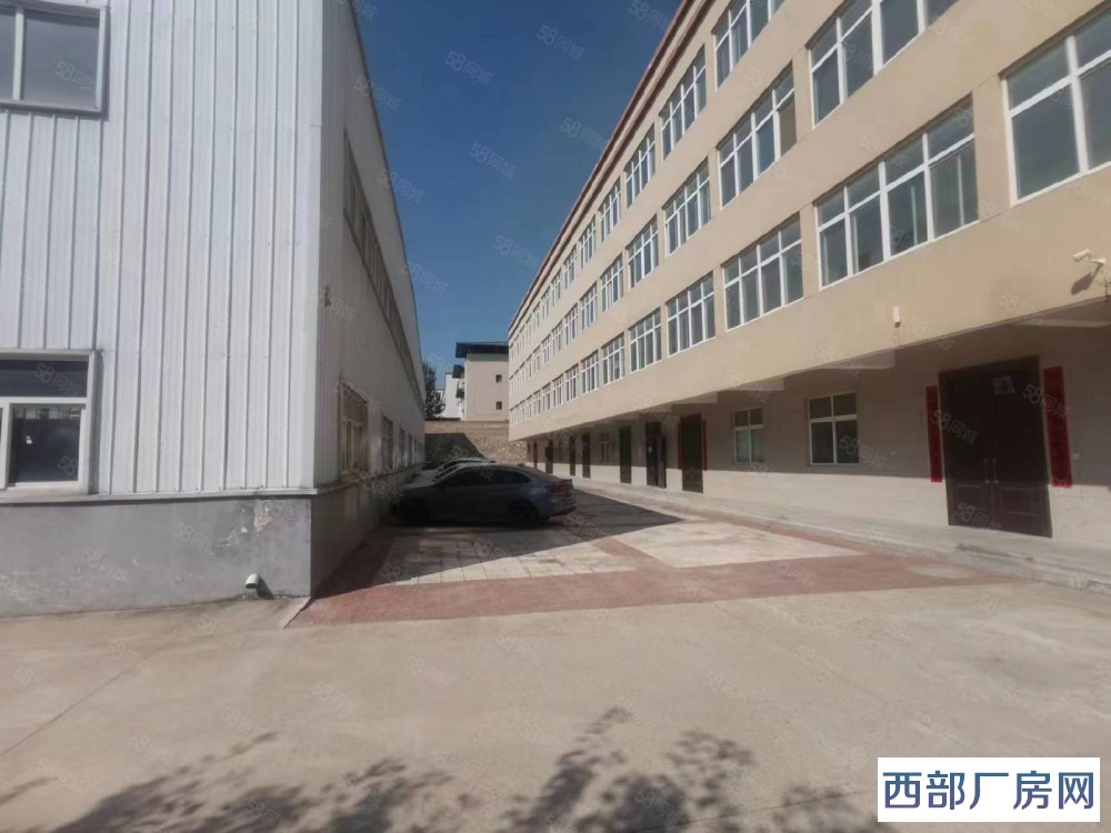 西安蓝天城区厂房直租,蓝田工业园,独院4000平,可分割,手续齐全,可环评,可加工,可仓储,水、电、网、路全通,大车半挂进出、停靠方便-陕西西安市蓝田县厂房出租