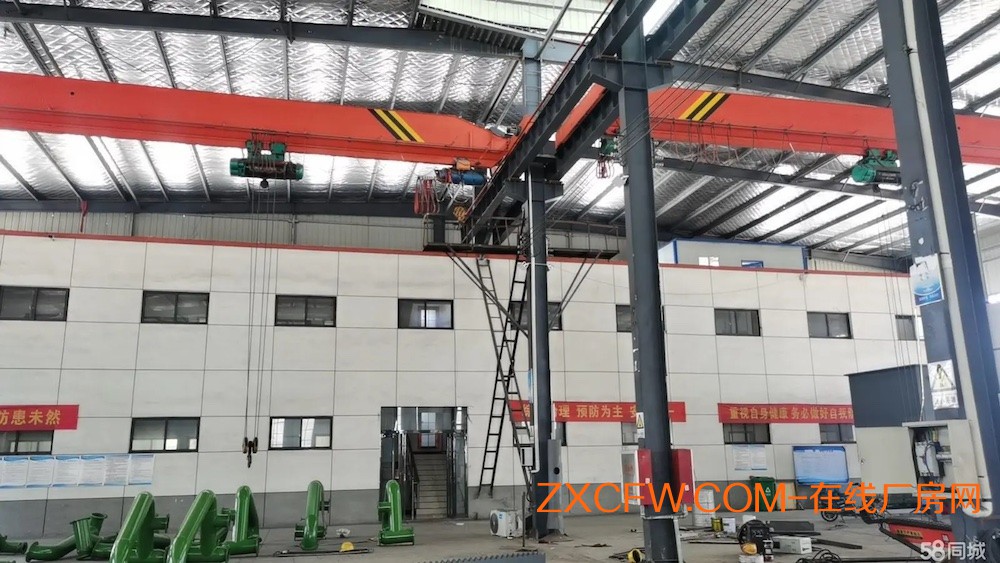 巩义标准厂房出租高度15米高标准厂房有行车，可环评，可做打磨、油漆行业，可自建车间-河南厂房出租