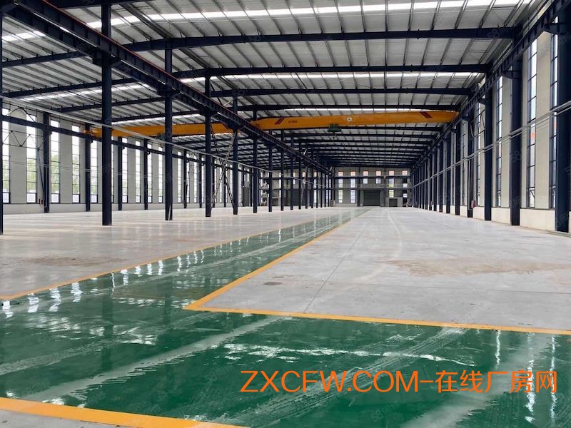 郑州高新区北标准工业厂房现房出租8元每平，标淮工业厂房可装行车，可协助办环评-河南厂房出租