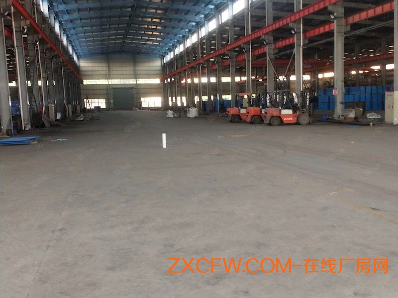 合肥长丰岗集工业园650平钢结构厂房自带10吨航车出租，不限行业，产证齐全，环境优美-安徽厂房出租