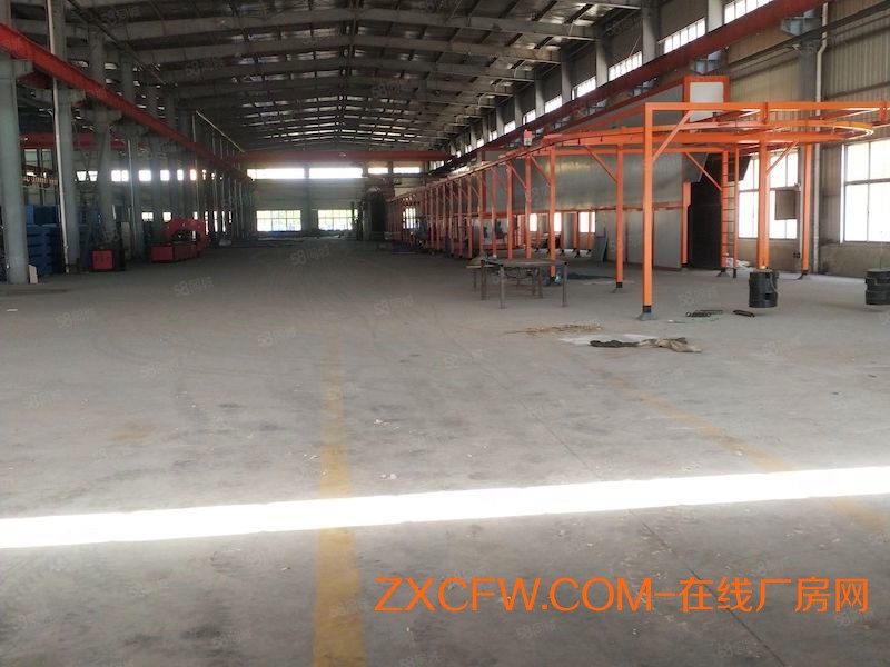 合肥长丰岗集工业园650平钢结构厂房自带10吨航车出租，不限行业，产证齐全，环境优美-安徽厂房出租