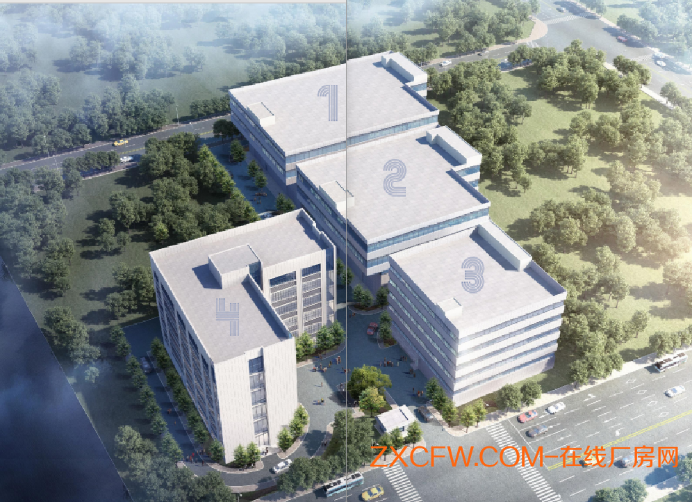 上海闵行⻢桥⼈⼯智能创新试验区厂房带公寓104板块新造园区4栋楼-上海市辖区厂房出租