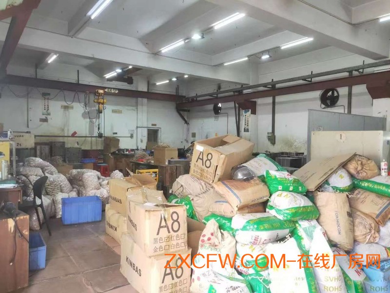 东莞凤岗一楼480平标准厂房出租,水电齐全,带行车,​个人厂房无中介,适合注塑模具，五金压铸、钣金、材料、线材、加工、仓库等行业-广东厂房出租