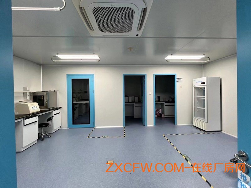 广州黄埔区萝岗九成新10万级生物细胞实验室出租,配有电梯,适合IVD行业、生物医药、细胞培育-广东厂房出租