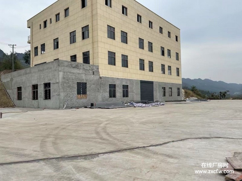 重庆市辖区厂房出租-渝北区龙兴工业园盛兴大道附近全新独栋厂房仓库山庄农家乐出租