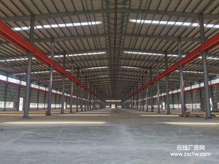 广东江门厂房出租-江门重工厂房6000方，有现成牛角行车，二类工业用地