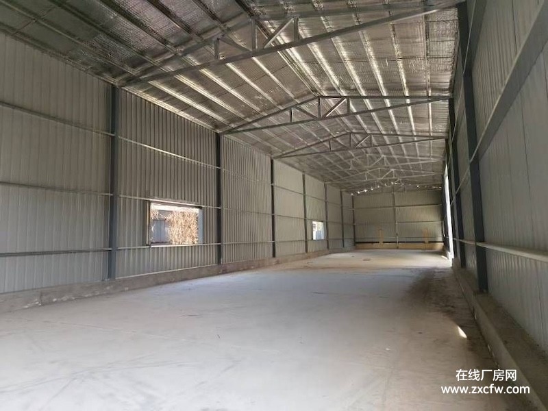 安徽合肥厂房出租-肥西县百大物流园1800㎡钢结构厂房，13每平每月