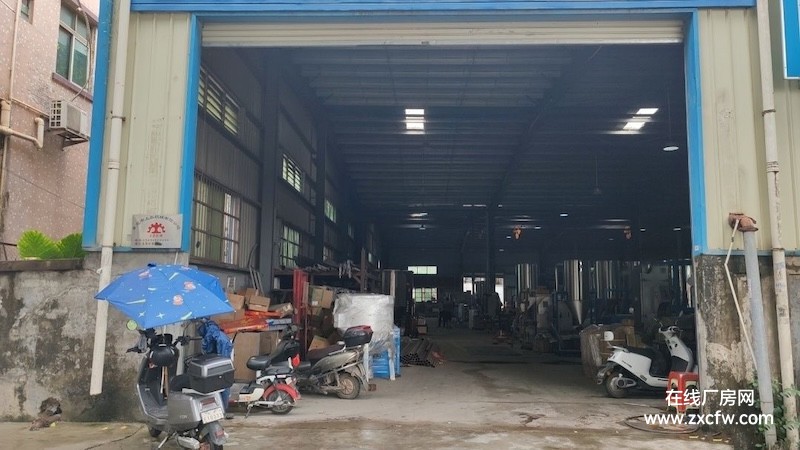 广东东莞钢结构厂房出租-常平东深路旁主干道旁滴水8米适合二手机械仓库等单一层厂房出租