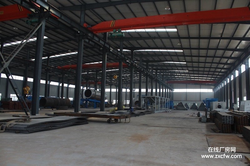 河北邯郸厂房出租-适合做机械、食品、服装、电子流水线生产加工厂房，也可作为大型物流仓库