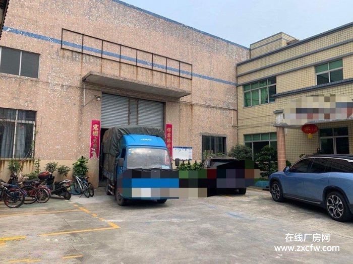 佛山厂房出租-佛山南海狮山官窑刘边工业区，一楼钢混厂房1100平，空地300平，拖车可进