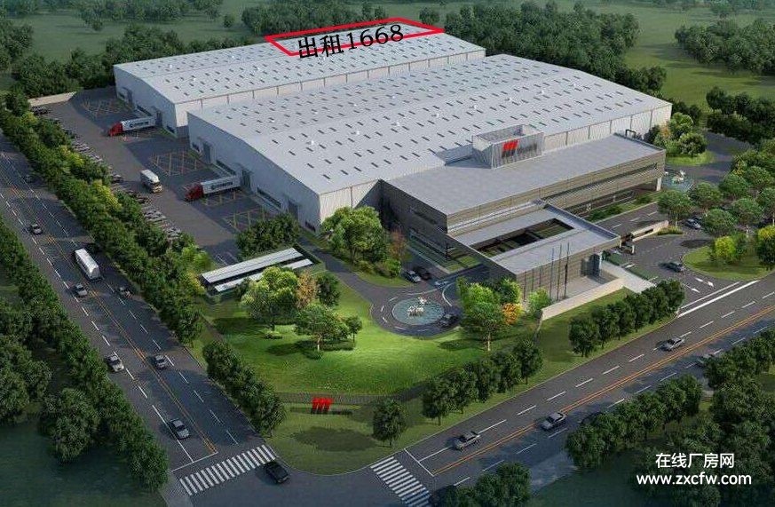 苏州厂房出租-苏州昆山1668㎡钢结构厂房出租 可安装行车 丁二类消防