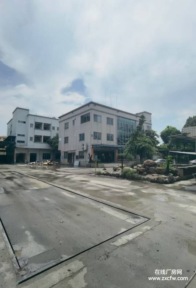 全国厂房出租-三水9600平实测白坭独院厂房租赁带吊机配套齐