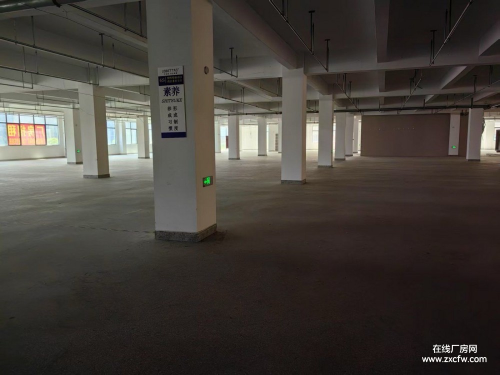 南昌厂房出租-青山湖昌东工业区义坊路新出二楼4300平全新厂房出租