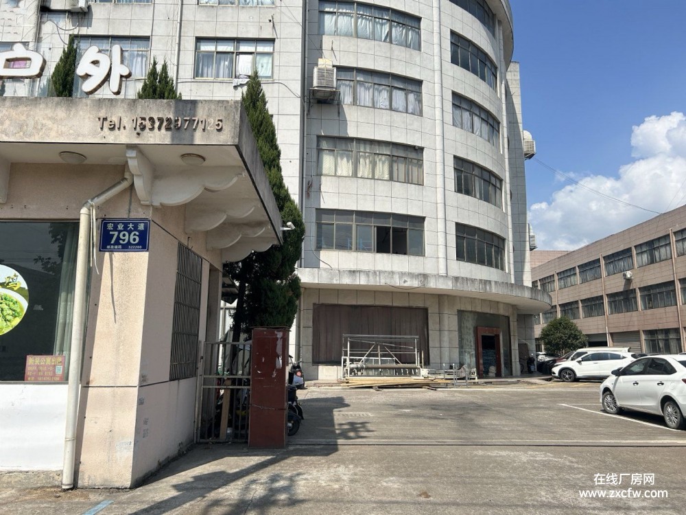 浦江经济开发区2445㎡标准框架结构厂房出租 有电梯可办公可住宿交通便利-浙江厂房出租