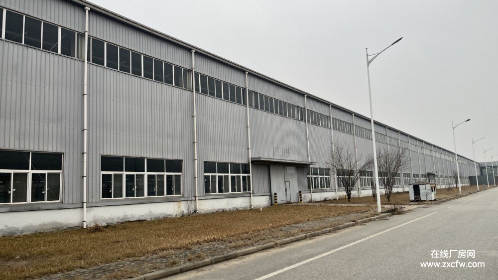 河北沧州厂房出租-黄骅开发区北汽新能源14000平厂房出租 单层厂房有行车