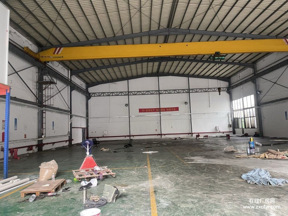 黄埔区1300平独门独院厂房出租 精装修可办公有行车带动力电-广东厂房出租