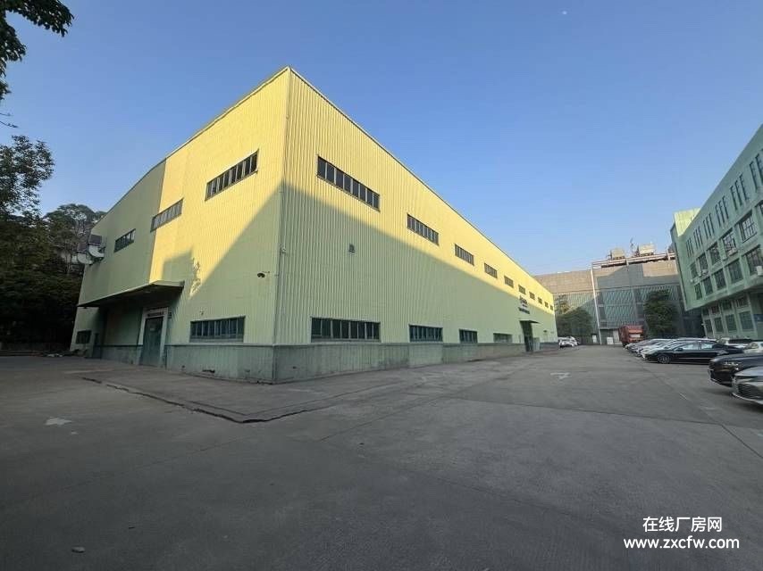 广州萝岗重工业加工厂房出租 独院4800㎡钢结构厂房带行车有动力电-广东厂房出租