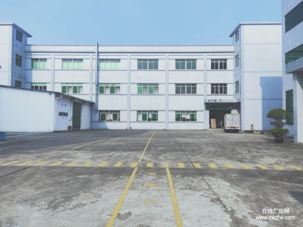 大朗原房东标准独院11000平重工业加工厂房出租 可办公有宿舍带动力电-广东厂房出租