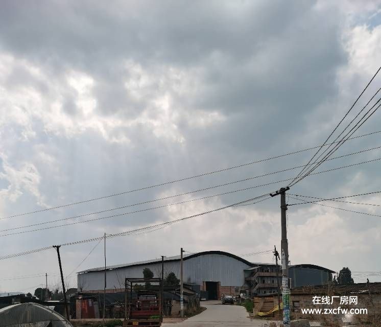 昆明厂房出租-昆明晋宁一楼国有工业钢结构厂房库房出租 水电齐全有员工宿舍